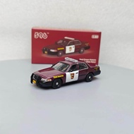 596 1: 64 Ford Crown Victoria Minnesota State Patrol Police Car Alloy Car Model Gift