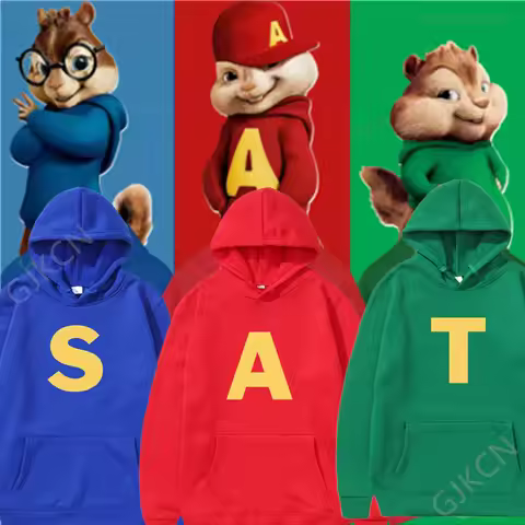 Alvin and The Chipmunks: The Squeakquel's Pullover Woman Manfashion Drop Shoulder Sweatshirt Is Avai