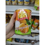 【565g】55 TWIN FIVE KING LONGAN IN SYRUP 565G 糖水龍眼王