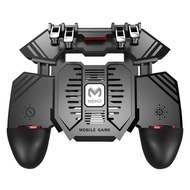 (LAC1) MEMO AK77 Game Trigger Phone Cooler Fan Game Controller Pubg Controller with Fan Pubg Mobile 