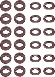 ALXCD Wingtips Compatible with Galaxy Buds Live Headphones, S/L 2 Sizes 12 Pairs Silicone Ear Adapte