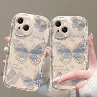 Cute Cream Butterfly Casing OPPO A39 A57 Case