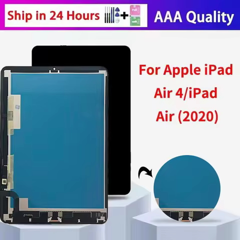A2072 A2316 A2324 A2325 Premium Lcd For IPad Air4 Air 4 Display Touch Screen Digitizer Panel Assembl