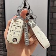 適用奔馳smart鑰匙套老款折疊斯瑪特精靈fortwo鑰匙扣帶電話號碼