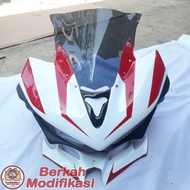 Headlamp Cover Model R25 Winglet PNP Yamaha R15 OLD V1 V2