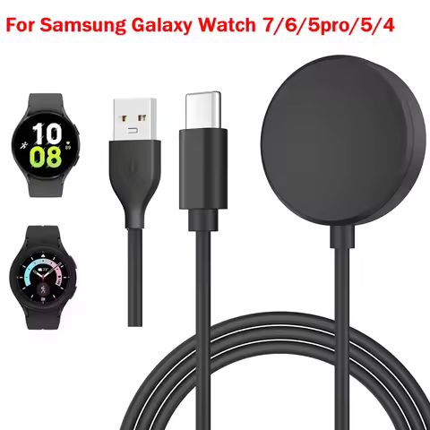 Watch Charger For Samsung Galaxy Watch 7 FE Ultra 6/5/Pro/4/3 41mm 45mm Active 2 40mm 44mm 6 Classic