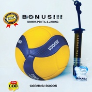Mikasa Volleyball V300W Original Mikasa Volleyball Original Size 5 Soft Material