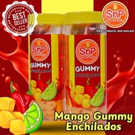 Asz-001 MANGO GUMMY ENCHILADOS - Special Gummy Snack Sour, Salty, Sweet Spicy With Tajin And Chamoy
