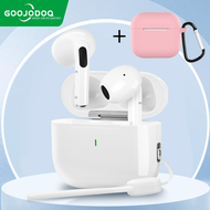 GOOJODOQ 🎧 Bluetooth Earphone Wireless Headphone Stereo Headset Sport Earbuds Microphone With Chargi