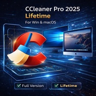 CCleaner Pro 2025 Full Version Lifetime For Windows & macOS | PC Cleaner & Optimization Software