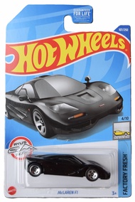 McLaren F1, Factory Fresh 4/10 - Black Hot Wheels McLaren F1, Factory Fresh 4/10 - Black