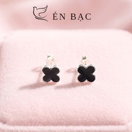 4-leaf clover 925 silver earrings - Silver Swallow