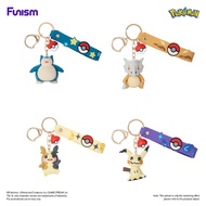 FUNISM Pokemon Adventure Carry Keychain Fashion Accessories Pickachu Gengar Cubone