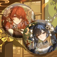 Wuthering Waves/Augusta/Iuno/Merchandise Inaka Village Linkage Augusta Uno 75mm Badge/skdu