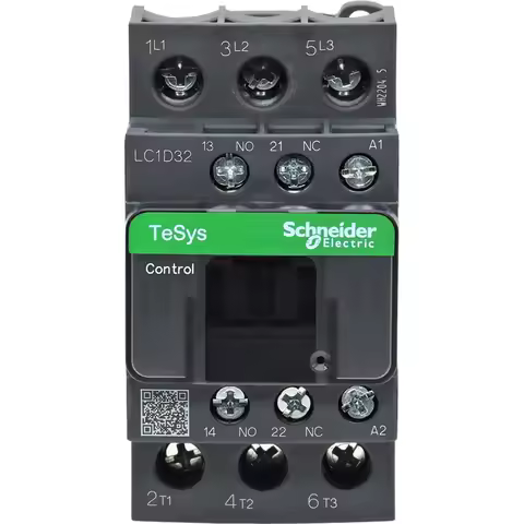 Original Electric Schneider LC1D32M7C Coil AC 220V Contactor 32A LC1D32 110V 24V 48V 36V 380V Load 1