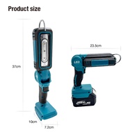 LED Rechargeable Work Light 388VF Lithium Battery Portable Inspection Lamp Rotatable Light Hanging H