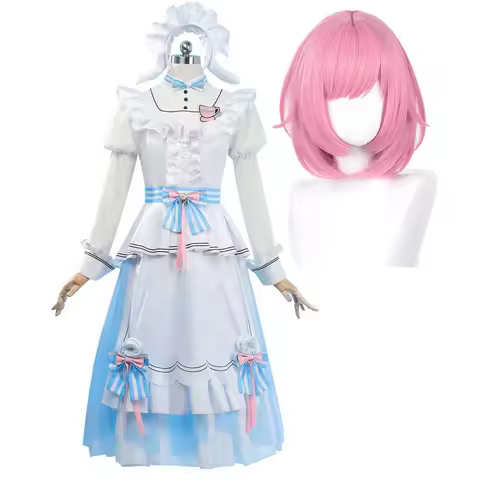 Otori Emu PJSK Project Sekai Colorful Stage Wonderlands×Showtime Cosplay Costume Or Pink Wig