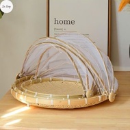 Bamboo netting, bamboo table cage, folding table cage Size 30,36,42cm