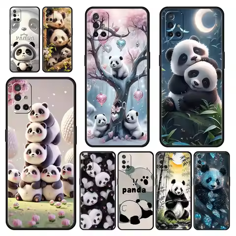 Baby Panda Phone Case For Oneplus 13R 13 12R 11 10T 10R Nord N100 N200 N10 10 9 9R 9RT CE 3 2 Z Pro 
