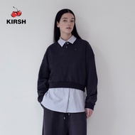 [KIRSH] เสื้อสเวตเชิ้ตลายจุดกระดุม KIRSH | 25SS