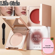 [gift]life Girls Concealer Cream Cover Dark Circles Base Makeup Brightening Lasting Waterproof Cosme