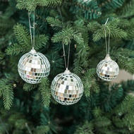 Tax Included Shipping Christmas Decorations Glass Ball Tree Pendant Colorful 3CM/4CM/6CMU Glossy