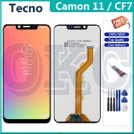 Original LCD For Tecno Camon 11 PRO LCD Display Touch Screen Digitizer CF7 CF7K CF8 LCD Replacement