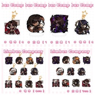 Limbus Company KeyChain Women Heathcliff Key Chain for Men Ishmael Key Ring Gregor Acrylic Keyring D