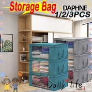 DAPHNE 1/2/3Pcs Wardrobe Storage Bags Capacity Home Supplies Bedroom Anti-dust