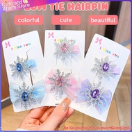 Frozen Hair Clip Set For Kids-Princess Bow And