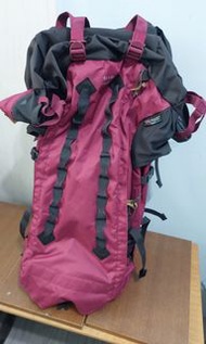 迪卡儂60+10L #高階登山健行背包附雨衣袋