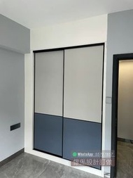 ⬛⬜入墻趟門衣櫃儲物櫃書櫃電腦枱窗台櫃度身設計訂造ロッカー裝修家俱公司