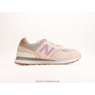 Women's Shoes New Balance 574 Beige Pink 100% Original