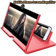 Screen Amplifier Mobile Phone Enlarge HD Screen Magnifier Stand Mirror Enlarger for Smartphone Scree