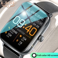 LIGE Smart Watch Women Heart Rate Monitor Healthy Sports Waterproof Men Smart Wristwatch For Android and Ios