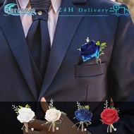 Corsage Flower Wedding Corsage Pin Men's Suit Corsage Flower Bridal Suit