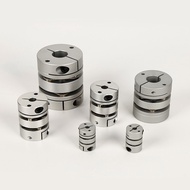 Aluminum Alloy Dual Diaphragm Coupling Elastic Large Torque Coupling Encoder Motor Connector