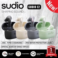 SUDIO E2 HYBRID ANC TRUE WIRELESS EARBUDS CANCELLATION SPATIAL AUDIO