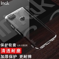 imak適用于谷歌Pixel4A手機套4XL保護套Pixel5防摔液態硅膠軟4G 5G碳纖維殼Pixel4 XL手機殼Pixel 5透明