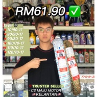 TAYAR KENDA 70/90-17 80/90-17 60/80-17 60/90-17 90/80-17 100/70-17 110/70-17 120/70-17 70/90-14 80-9