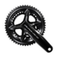 Shimano Dura-Ace Crankset FC-R9200, 172.5, 50-34 teeth, 12-speed