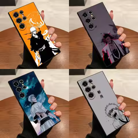 B-Bleach I-Ichigo Kurosaki Phone Case For Samsung S25,S24,S21,S22,S23,S30,Ultra,S20,Plus,Fe,Lite,5G 