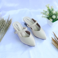 HMF Fundy Women's Glass Mules Heels VR803