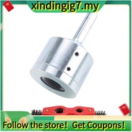 【】4-in-1 Double-Headed Copper Pipe Brush Copper Tube Polishing Reamer Pipe Cleaner 15MM Chamfering T