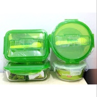 Corning Close Buckle Snapware Separated Fresh-Keeping Box 4-Piece Set