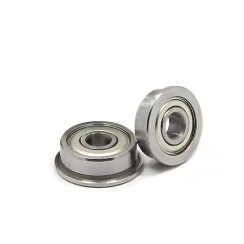 100pcs F603ZZ F604ZZ F605ZZ F606ZZ F607ZZ F608ZZ F609ZZ Double cover flange deep groove Ball Bearing