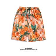 LIssomeSUN Men's Shorts Printed Loose Leisure All-Matching Fashion Shorts
