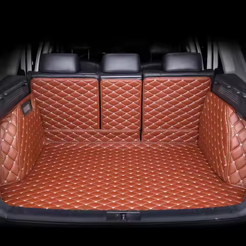 Full Car Trunk Mat For BMW X1 E84 BMW 5 Series G60 G30 F10 F11 BMW X2 U10 F39 Auto Mats