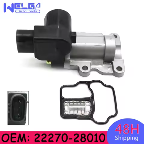 1X New 22270-28010 Idle Air Control Valve For Toyota- RAV4- Highlander- 2001-2003 Car Accessories 22