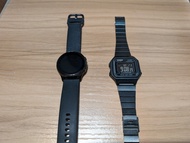 Samsung galaxy watch active 1 +Casio watch